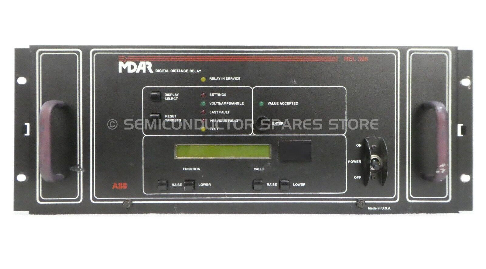 ABB REL-300 MDAR Digital Distance Relay Numerical Protection System Surplus