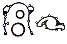 Land Rover Discovery Front Timing Cover Oil Water Pump Gasket Crank Seal Kit