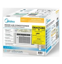 Midea MAW05R1WWT Window5000 BTUAir Conditioner 150sq Electronic w Remote NEW