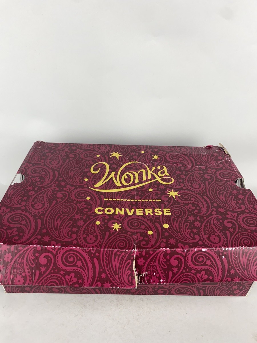 NEW Converse x Willy Wonka Chuck Taylor All Star Hi Mens NEW Converse x Willy Wonka Chuck Taylor All Star Hi Mens