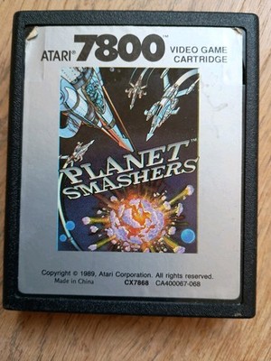 Atari 7800 - PLANET SMASHERS - Absolute RARITÄT - 1990