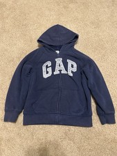 Gap Kids Fully Fleece Logo Zip Up Hoodie Size Youth XL Boys