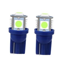 smilfuy 2PCS T10 194 LED Bulbs Tag Lights for License Plate, 6000K Ice Blue