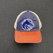 Boise State Broncos Hat OSFA Blue Mesh Back Adjustable NCAA University