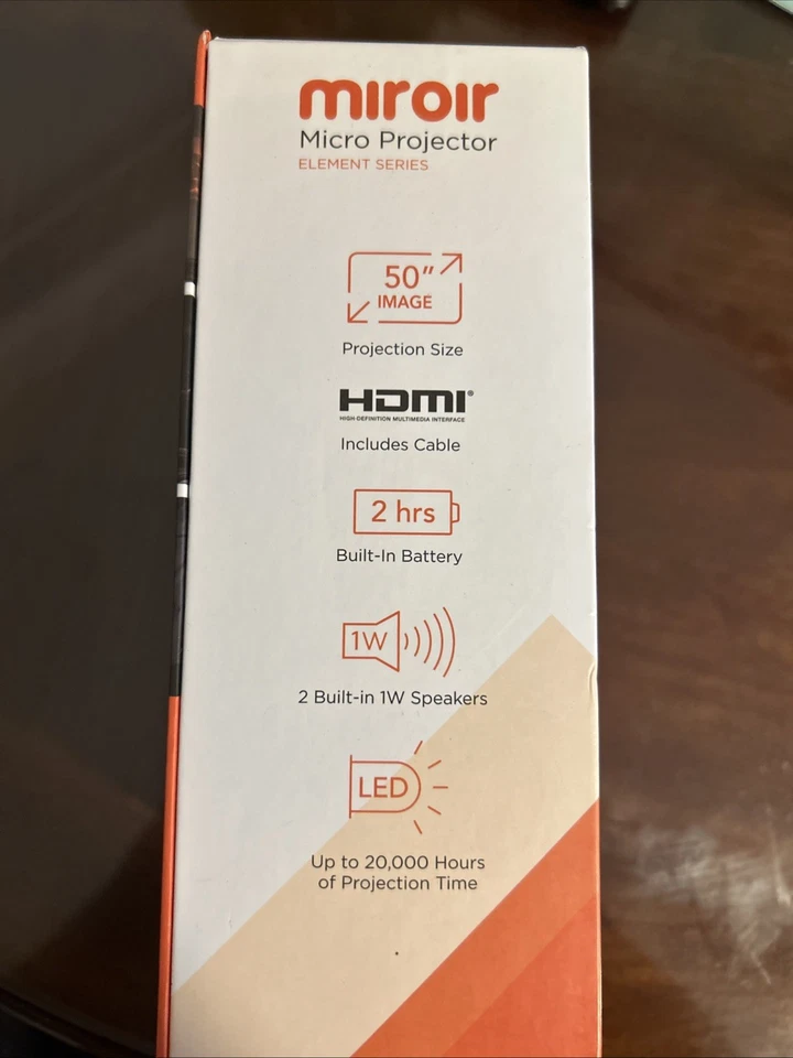 Miroir M29 50'' Micro Projector - Image 3 of 4