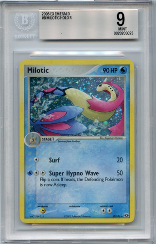 Milotic graded BGS 9 for sale on eBay