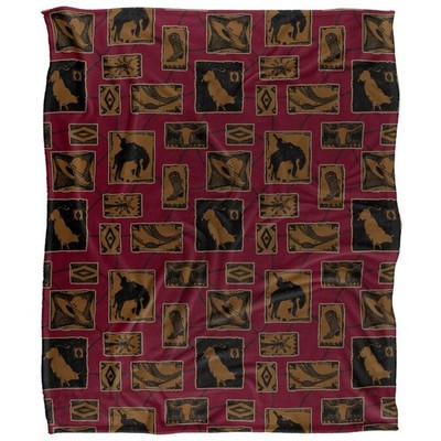 JQ Licensing - ''Rodeo Roundup'' Gemustert Decke, Seidig, Supersoft (TV25397)