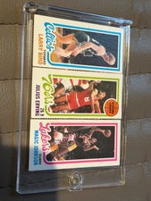 1980-81 Topps Larry Bird Julius Erving Magic Johnson Rookie RC - #34/139/174