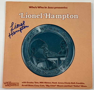 Lionel Hampton Signed ''Lionel Hampton'' Album (JSA)