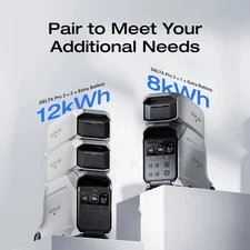 EcoFlow DELTA Pro 3 4000Wh Portable Power Station Lifepo4 Extra Battery Backup