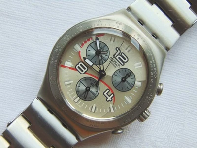 Swatch Irony Chrono YCS108G RINGS STREAM (anderes Edelstahl-Armband) - Bild 1 von 4