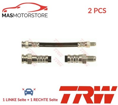 BREMSSCHLAUCH BREMSLEITUNG PAAR HINTEN OUTER TRW PHB597 2PCS P FÜR VW POLO