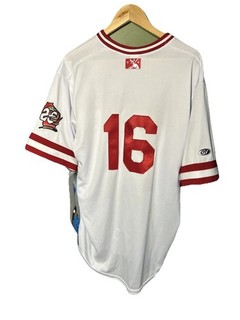 Kodi Medeiros Game Used Signed Jersey Worn Milwaukee Brewers Appleton Fox TBT!!