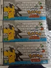 3 Units Pokemon Typing Adventure Nintendo DS NDS Brand New in Box 2x Eng 1x Esp
