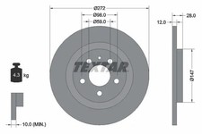 Disque de frein Peugeot P4