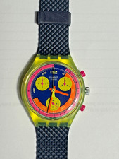 Swatch Chrono “Grand Prix”  Nos no km/h variant