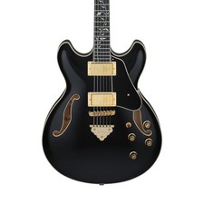 Ibanez AS93SP-BK Artcore Expressionist Electric Guitar, Black (NEW)