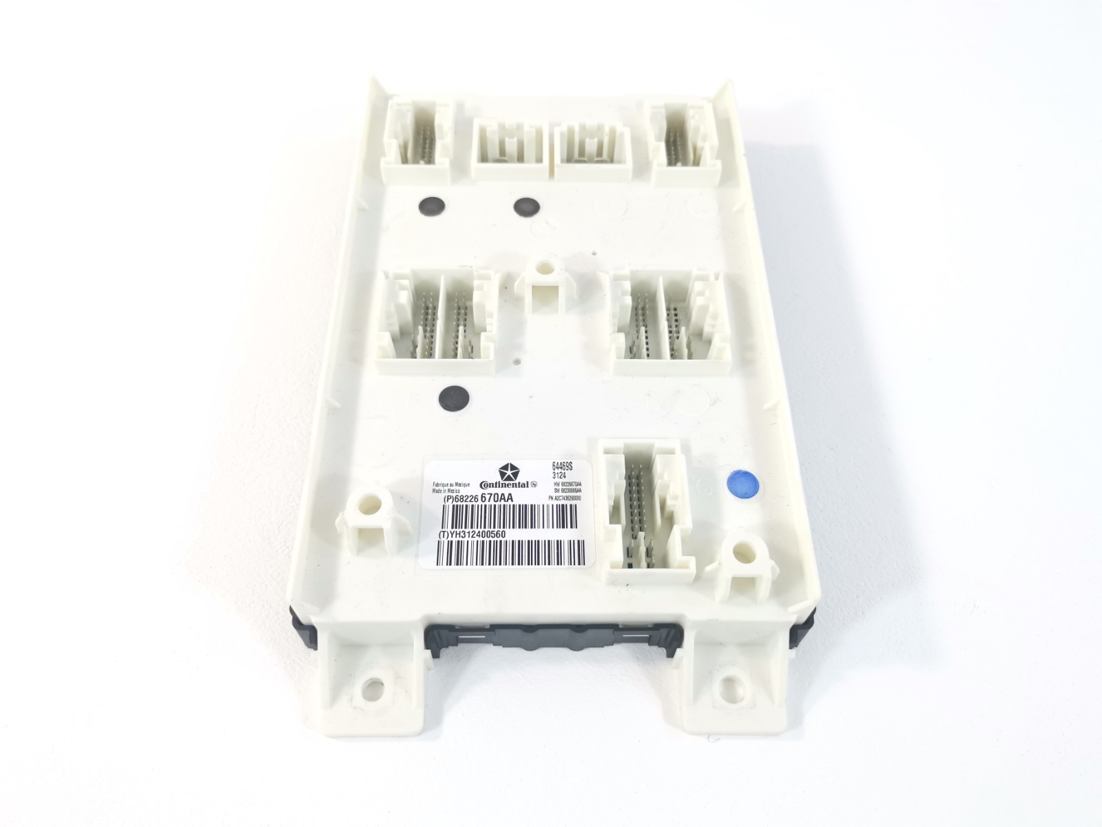 Maserati Ghibli 3.0 L RWD Auto 2015 Body Control Module BCM 68226670AA OEM
