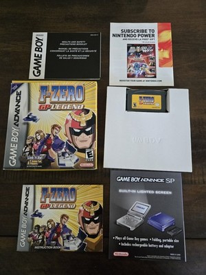 F-Zero GP Legend (Nintendo Game Boy Advance, GBA, 2004) CIB- Tested/ Authentic
