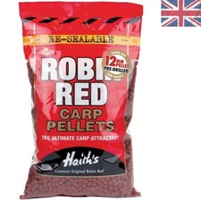 Pre-Drilled 900g Robin Red Carp Pellets - Ideal for Sports Fishing Enthusiasts 16.64 per kilo