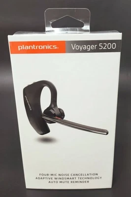 Écouteurs intra-auriculaires noirs Plantronics Voyager 5200 - Photo 1/3