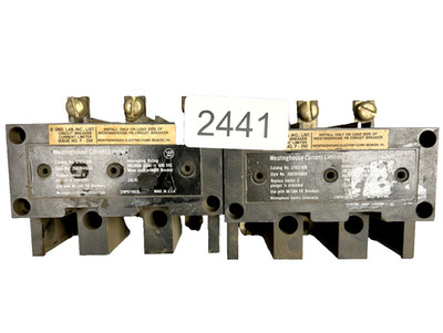 Westinghouse LFB3150R Current Limiter, 600V/ Lot of 2