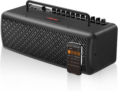 40W Desktop Guitar Amp Portable,Professional Combo Guitar Amplifier Live Streami