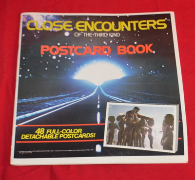 Vintage 1978 Close Encounters Of The Third Kind Postcard Book