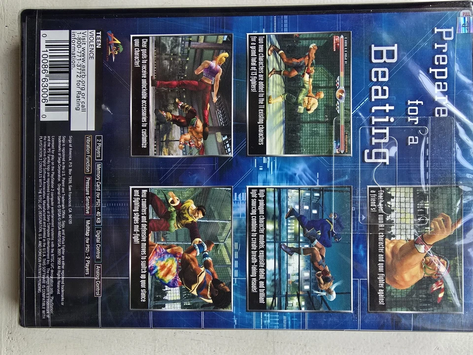 Factory Sealed Virtua Fighter 4 On PlayStation 2 - Image 2 of 4
