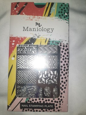 Maniology x Gotnail Nail Stamping Plate BM- XL212 Dolphin Mermaid HTF NEW