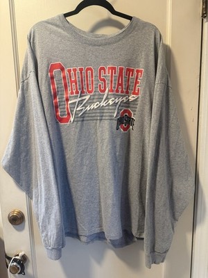 Hanes Ohio State Buckeyes Gray Sweatshirt XXL NCAA Fan Apparel College Team