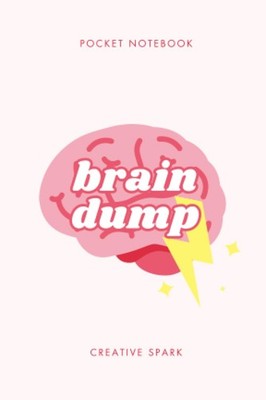 Mini Notebook Brain Dump: 100 Lined Pages, Cute Mini Notebook, Pink Journal, Sma