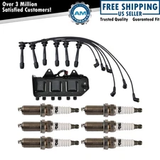 Ignition Coils & Spark Plugs For 1999-2005 Hyundai Sonata 01-05 Kia Optima