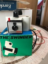 Polaroid Land Camera Swinger Model 20 Made in USA With Box Inst. Book