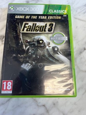 Fallout 3 Game of the Year Xbox 360 European PEGI Import REGION LOCKED IMP81425