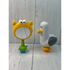 Finding Nemo Disney Baby Jumper Replacement Seagull Puffer Fish Mirror Lot 2