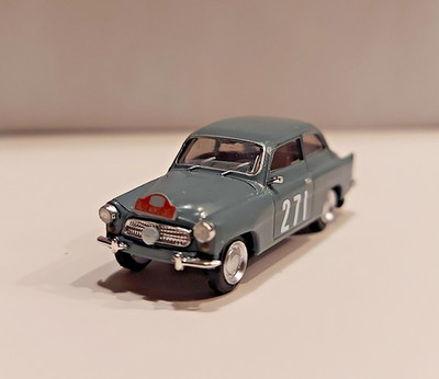Brekina 27462 Skoda Octavia Rallye Monte Carlo 1963 No 271 Grau OVP