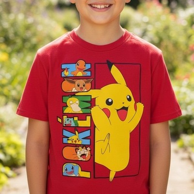 Pikachu | Pokemon | Red | Unisex | Vibrant Graphic T-Shirt | YM