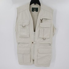 Chaleco Orvis Vintage Para Hombre Medio Safari Caza Pesca Carga Algodón Fotógrafo