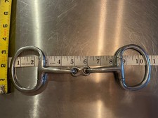 Horse Bit used link eggbutt snaffle