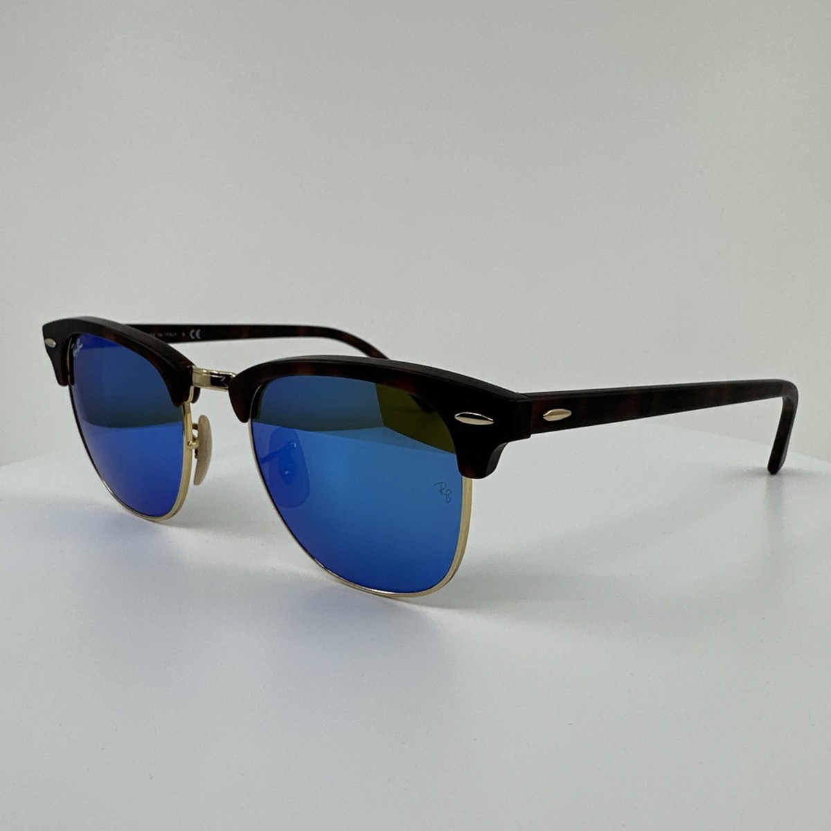 Ray-Ban CLUBMASTER Sunglasses ? Ray-Ban Clubmaster 3016 W0365 Black - As Seen On Conor  main image 4