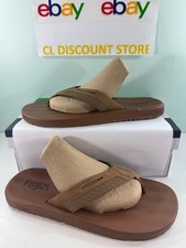 FLOJOS MEN'S FLIP FLOP -Brown- FREESHIP