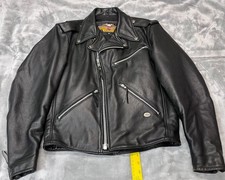 VINTAGE 90'S HARLEY DAVIDSON MOTORCYCLE JACKET SZ S USA MADE