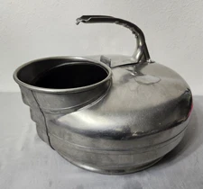 Vintage Stainless Steel Surge Milker Five Gallon Bucket for Milking Cows/Goats