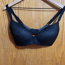 Uniqlo Black Lace Bra NWT 38/40 C D DD