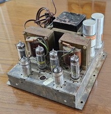 Grundig Quad EL84, 12AX7 tube amplifier NF20, NF 20U  Amp