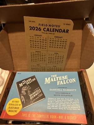Field Notes  1943  Maltese Falcon Sub Box!