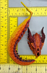 Tail + Head Dragosyr Kraggnar Pack Character Cosmic Mythic Legions 1/12 figure