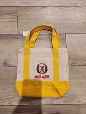 Authentic 99 Ranch Mini Canvas Tote Yellow