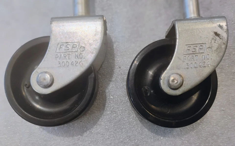 4 ruedas giratorias FSP de 1 3/4" de diámetro parte #300424 Foto 2 de 4